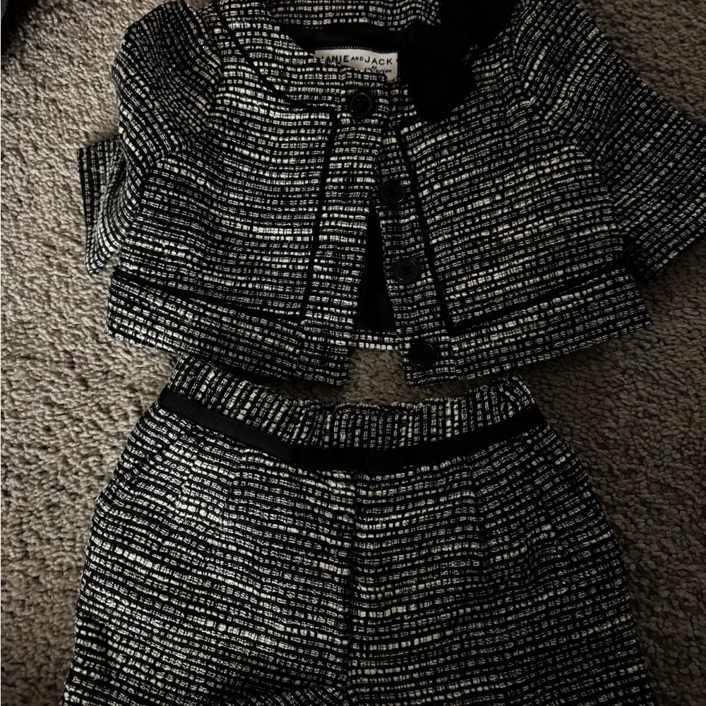 JANIE AND JACK COLLECTIONS TWO PIECE TWEED SET